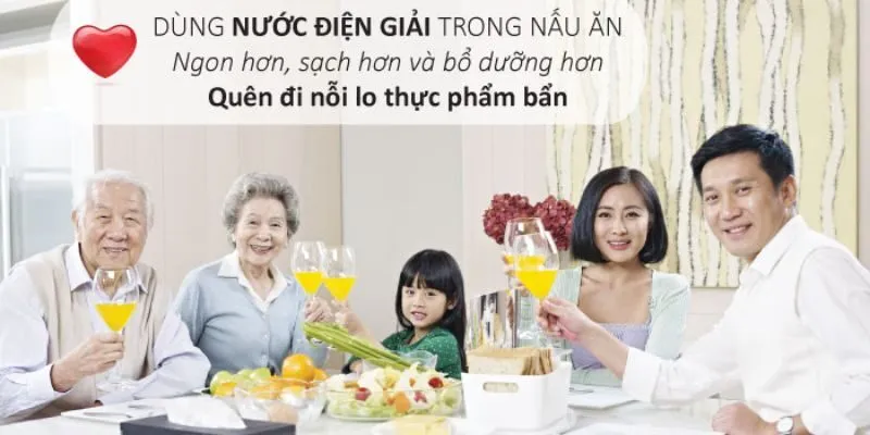 Sử Dụng Nước Điện Giải Để Nấu Ăn